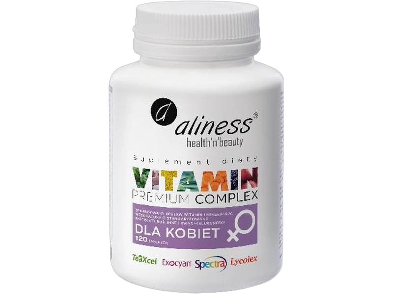Premium Vitamin complex dla kobiet, tabletki