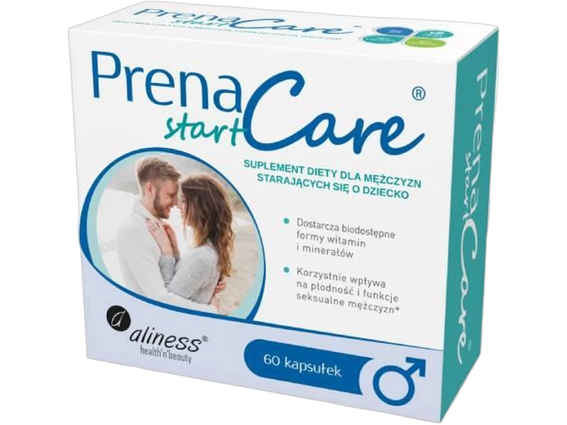 PrenaCare Start dla mężczyzn Vege, kapsułki