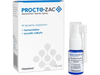 Zdjęcie produktu Hexanova Procto-zac Menthol Barrier, spray