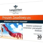 Proszek zasadowy Tabs, tabletki