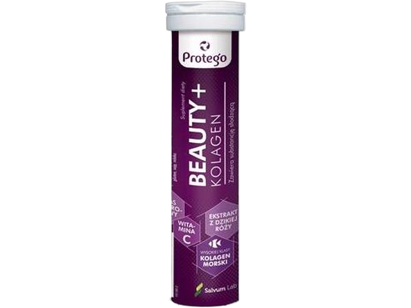 Protego Beauty+ kolagen, tabletki musujące