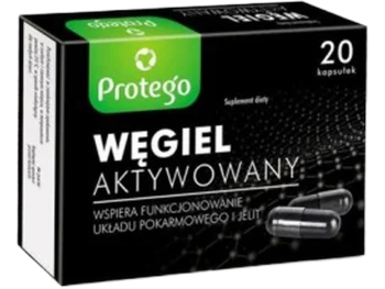 Protego Węgiel aktywowany, kapsułki twarde, 150 mg