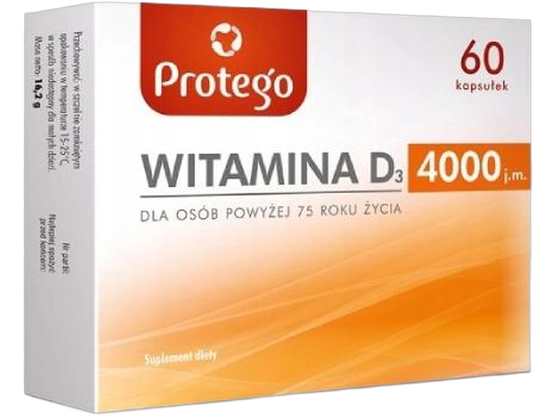 Protego Witamina D, kapsułki, 4000 j.m.