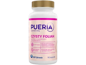 Zdjęcie produktu Pueria Czysty folian z kwasem foliowym, kapsułki, 800 µg
