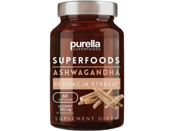 Purella Superfoods Ashwagandha, kapsułki, 350 mg