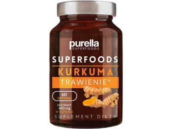 Zdjęcie produktu Purella Superfoods Kurkuma, kapsułki