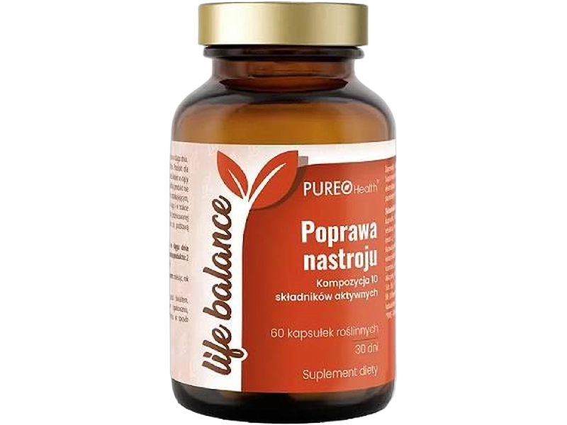 Pureo Health Life balance poprawa nastroju, kapsułki