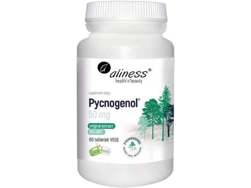 Pycnogenol extract 65%, tabletki, 50 mg