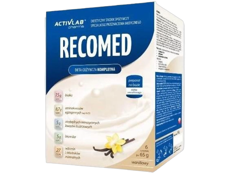 RecoMed, smak waniliowy, proszek