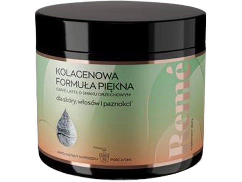Reme Kolagenowa formuła piękna caffe latte orzechowy, proszek