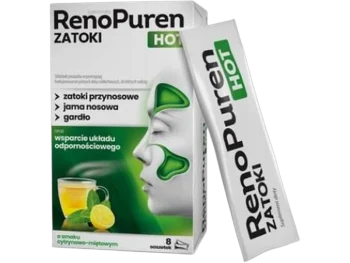 Zdjęcie produktu Renopuren Zatoki HOT, saszetki
