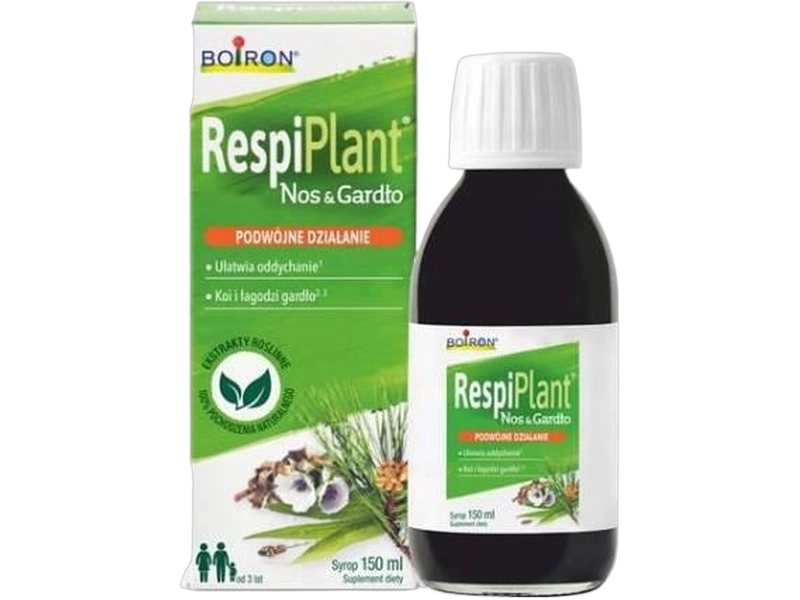 Respiplant Nos&gardło, syrop