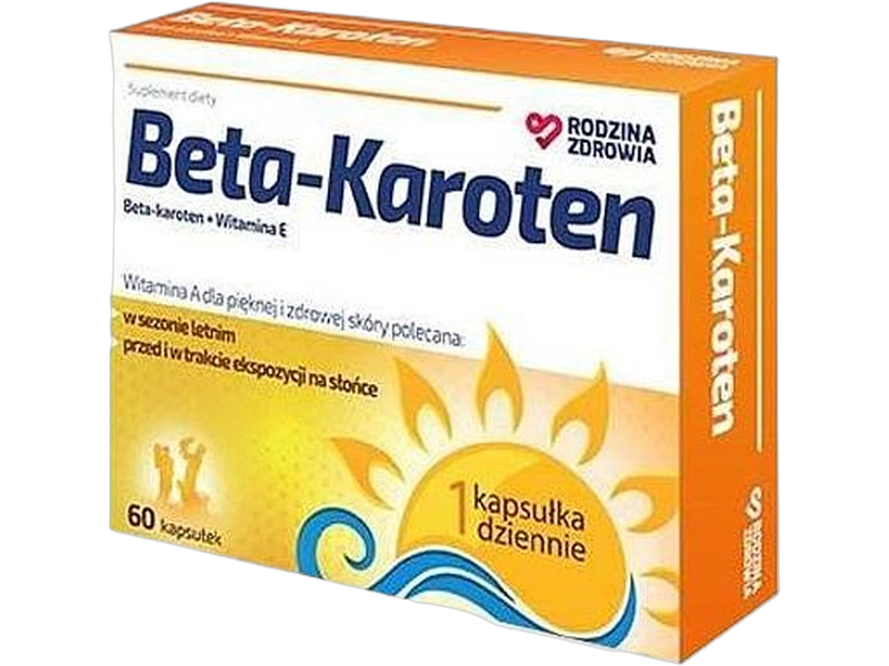 Rodzina Zdrowia Beta-karoten, kapsułki