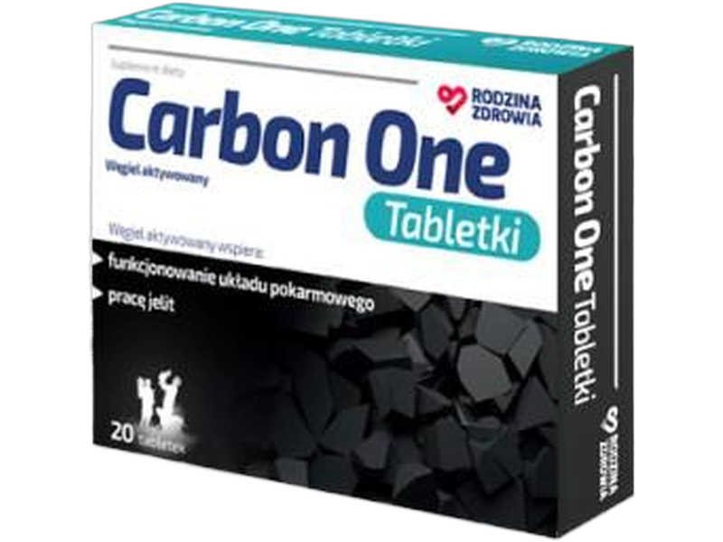 Rodzina Zdrowia Carbon one, tabletki, 150 mg