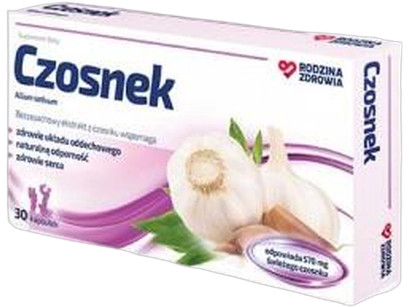 Rodzina Zdrowia Czosnek, kapsułki, 3 mg