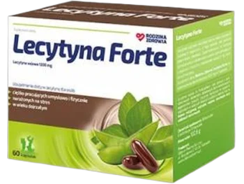 Zdjęcie produktu Rodzina Zdrowia Lecytyna forte, kapsułki, 1200 mg