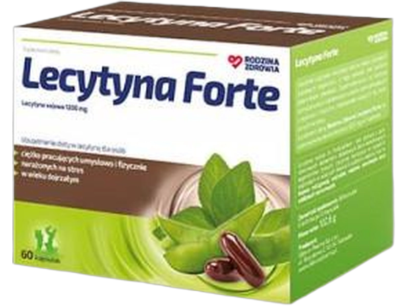 Rodzina Zdrowia Lecytyna forte, kapsułki, 1200 mg