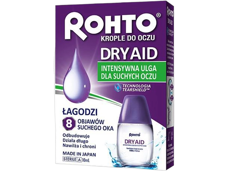 Rohto Dry Aid, krople do oczu