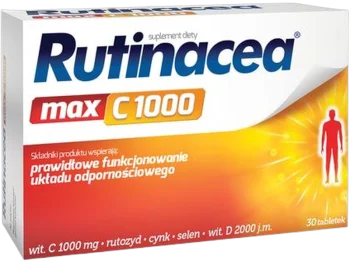 Zdjęcie produktu Rutinacea Max C, tabletki