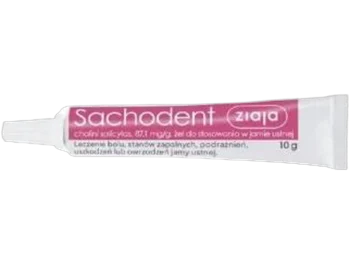 Zdjęcie produktu Sachodent, żel do jamy ustnej, 87,1 mg/g