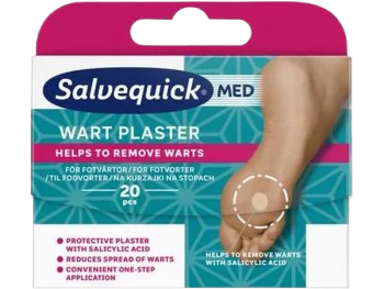 Zdjęcie produktu Salvequick Med Wart plastry na kurzajki, plaster