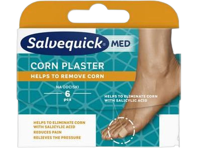 Salvequick Plastry na odciski, 0,04 g