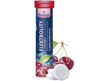 Zdjęcie produktu Salvum Lab Protego elektrolity, cherry, tabletki musujące