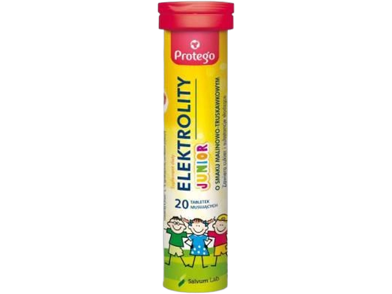 Salvum Lab Protego elektrolity junior, tabletki musujące