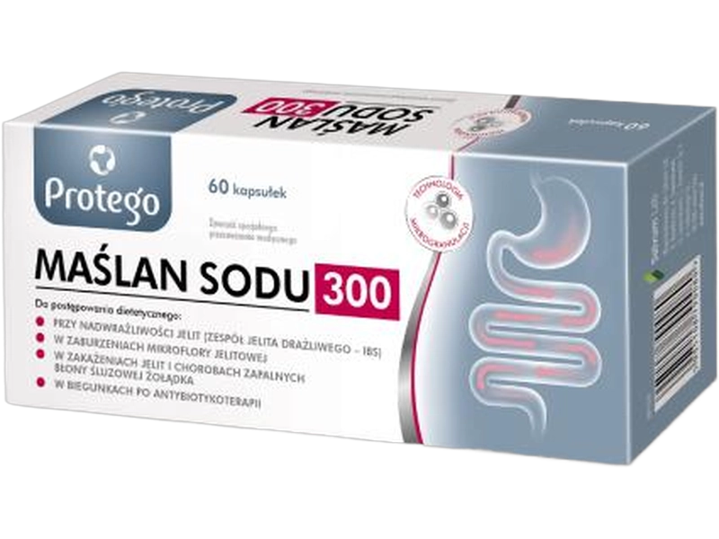 Salvum Lab Protego maślan sodu, kapsułki, 300 mg