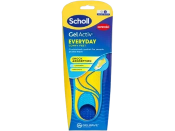 Zdjęcie produktu Scholl wkładki do obuwia codziennego, rozmiar L, wkładki do butów