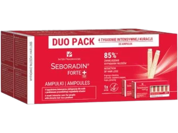 Seboradin Duopack ampułki Forte przeciw wypadaniu włosów