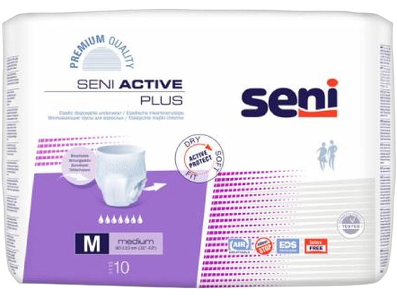 Seni Active Plus rozmiar M, pieluchomajtki