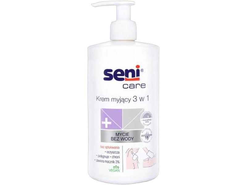 Seni Care Krem do mycia ciała 3w1, 3%