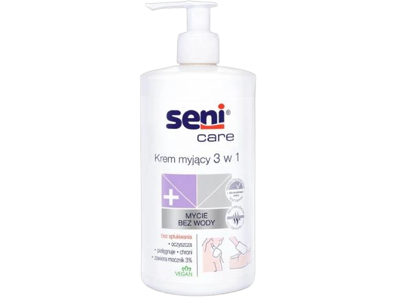Seni Care Krem myjący 3w1 3% UREA, 3%