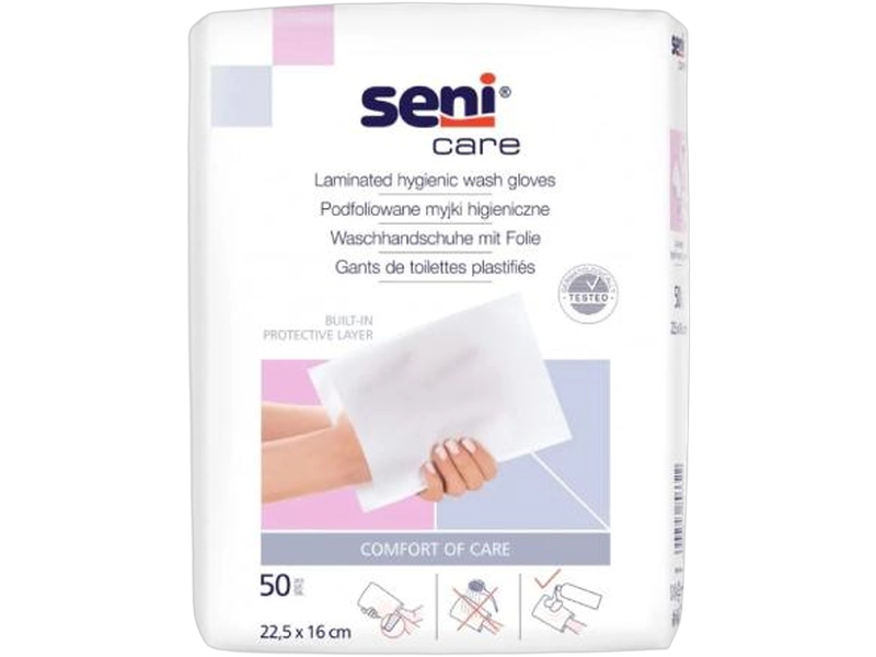 Seni Care Myjki higieniczne podfoliowane, myjka