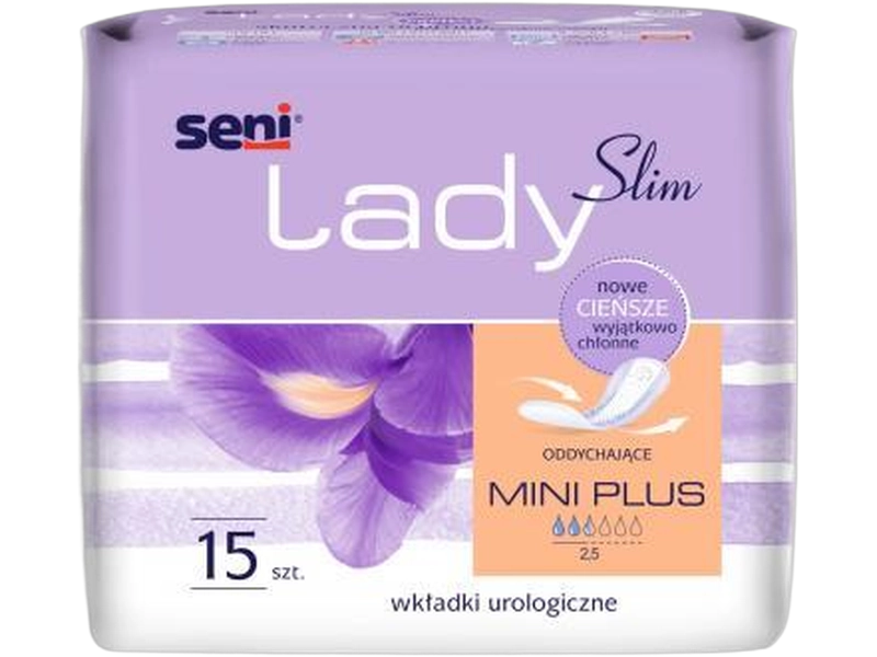 Seni Lady Slim mini plus, środki chłonne
