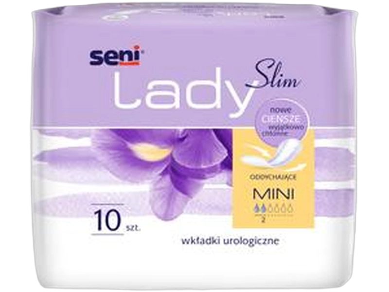 Seni Lady Slim mini, środki chłonne