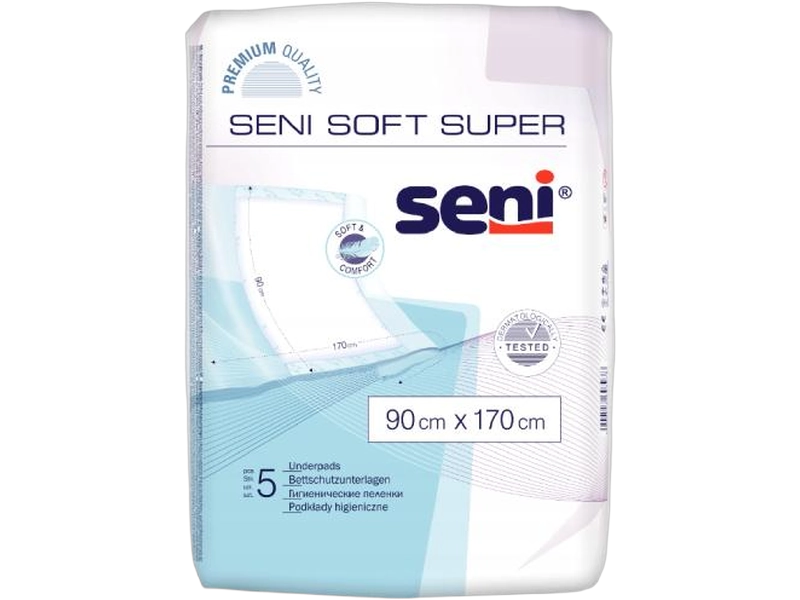 Seni Soft Super 90 cm x 170 cm, podkład