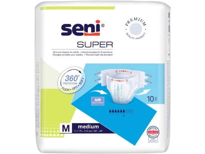 Seni Super rozmiar M, pieluchomajtki