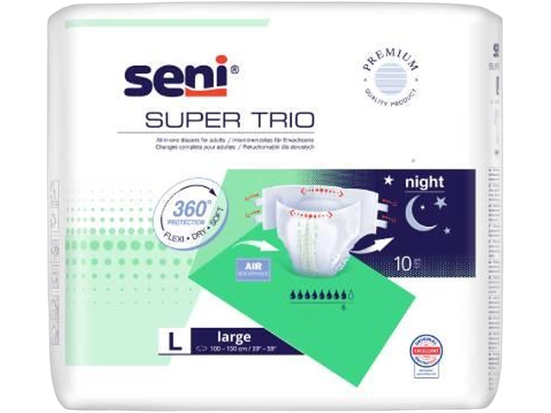 Seni Super Trio rozmiar L, pieluchomajtki
