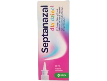 Septanazal dla dzieci, aerozol, 0,5mg+50mg/1ml