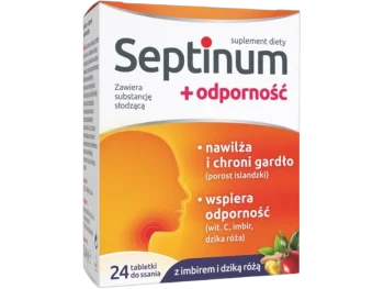 Zdjęcie produktu Septinum + odporność, tabletki do ssania