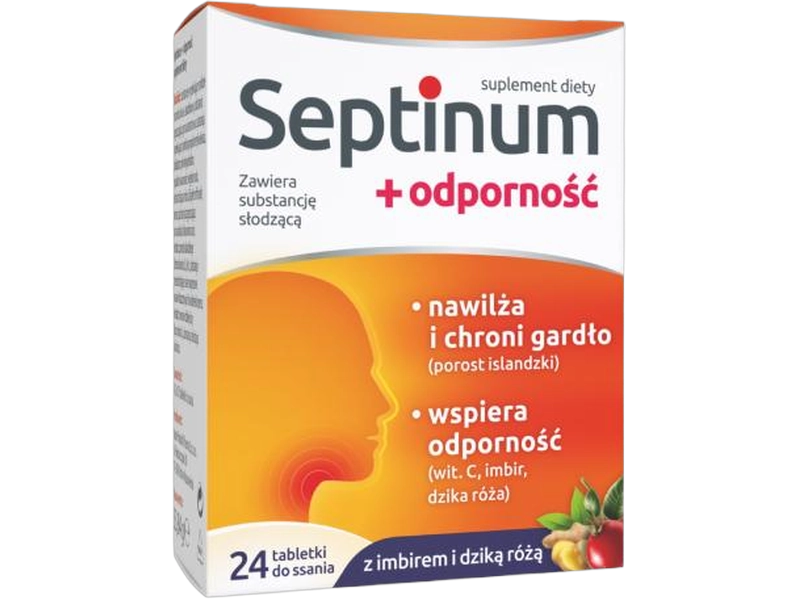 Septinum + odporność, tabletki do ssania