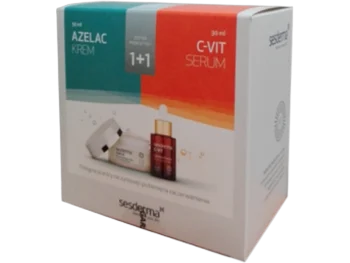 Zdjęcie produktu Sesderma C-Vit serum rozjaśniające + Azelac krem nawilżający, serum + krem