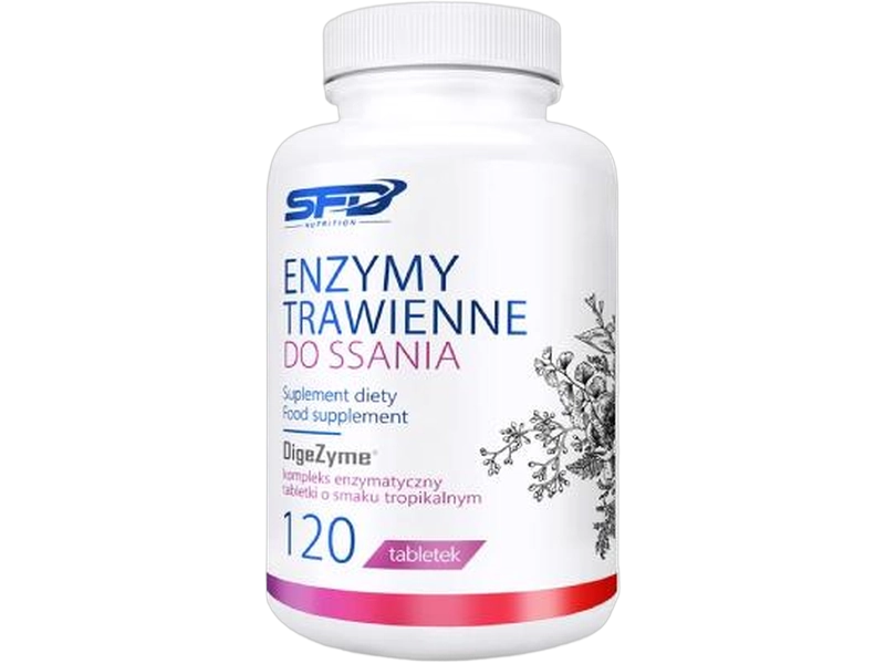 SFD Enzymy trawienne, tabletki do ssania