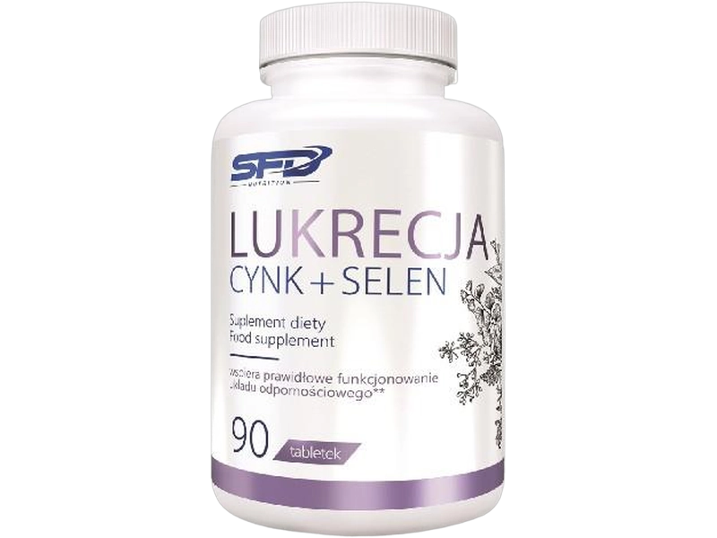 SFD Lukrecja cynk + selen, tabletki