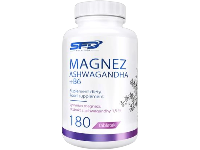 SFD Magnez ashwagandha + B6, tabletki