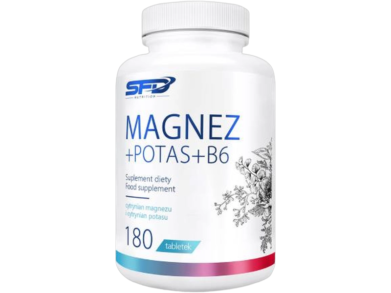 SFD Magnez + potas B6, tabletki