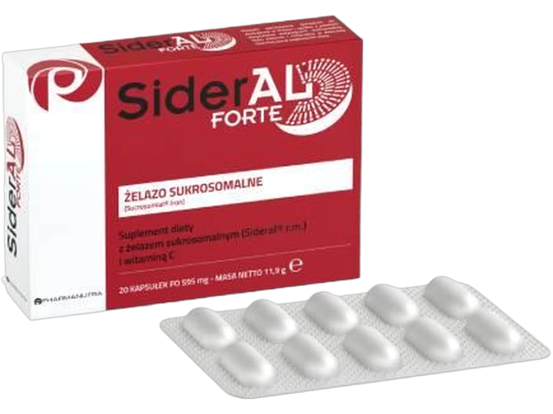 SiderAL Forte, kapsułki