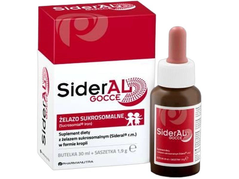 SiderAL Gocce, krople, 7 mg
